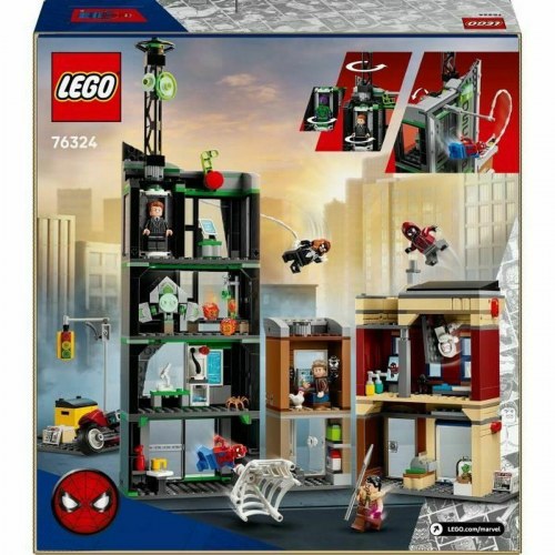 Byggelegetøj LEGO Marvel 76324 Spider-Man vs. Oscorp - 808 dele