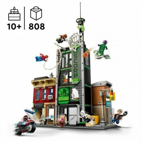 Byggelegetøj LEGO Marvel 76324 Spider-Man vs. Oscorp - 808 dele