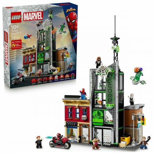 Byggelegetøj LEGO Marvel 76324 Spider-Man vs. Oscorp - 808 dele