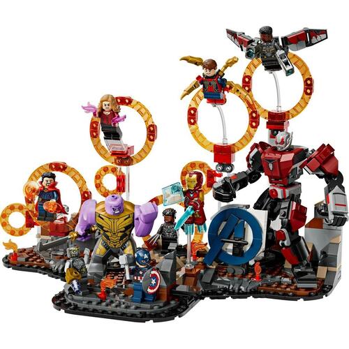 LEGO Marvel 76323 Avengers: Endgame Final Battle - byggesæt, 621 dele