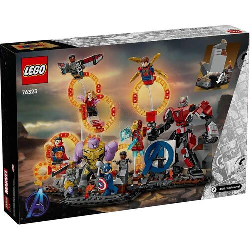 LEGO Marvel 76323 Avengers: Endgame Final Battle - byggesæt, 621 dele