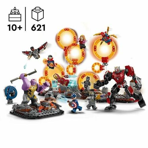 LEGO Marvel 76323 Avengers: Endgame Final Battle - byggesæt, 621 dele