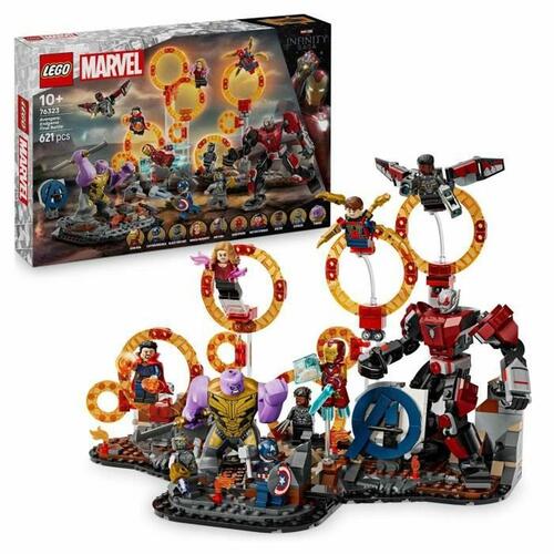 LEGO Marvel 76323 Avengers: Endgame Final Battle - byggesæt, 621 dele