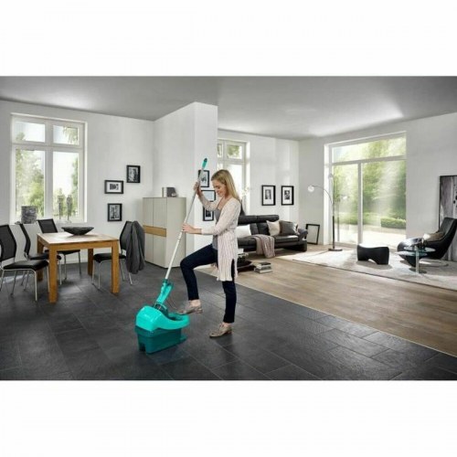 Leifheit Profi XL moppe med spand - 8 l, rektangulær mikrofiber