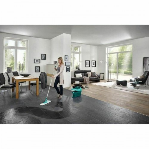 Leifheit Profi XL moppe med spand - 8 l, rektangulær mikrofiber