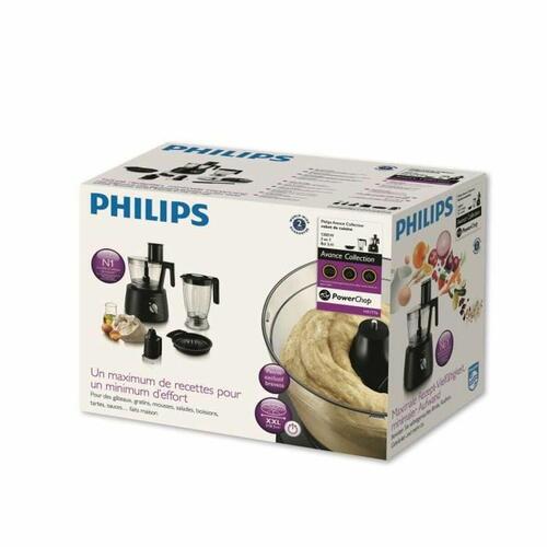 Foodprocessor Philips - sort 1300 W
