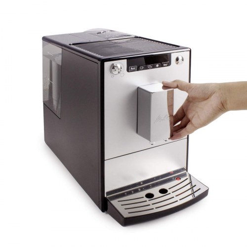 Melitta Caffeo Solo E950-103 superautomatisk espressomaskine - sølv/hvid, 15 bar, 1,2 l