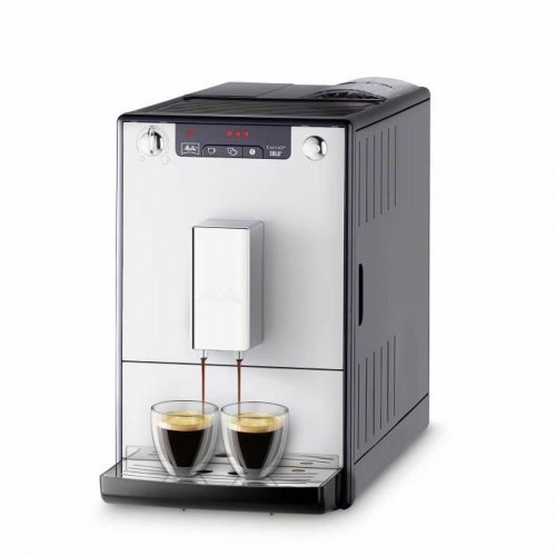 Melitta Caffeo Solo E950-103 superautomatisk espressomaskine - sølv/hvid, 15 bar, 1,2 l
