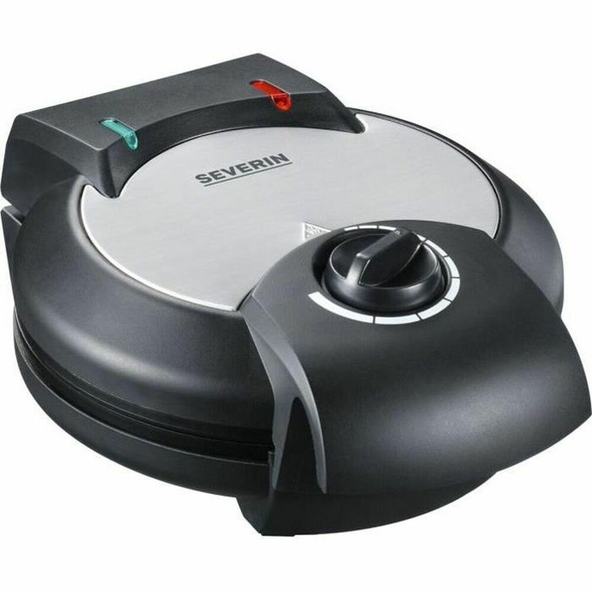 Vaffeljern Severin WA2103 - 1300 W, sort/rustfrit stål