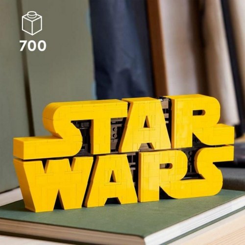 Byggelegetøj Lego Star Wars logo - 700 dele (gul)
