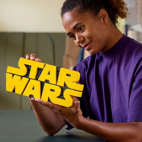 Byggelegetøj Lego Star Wars logo - 700 dele (gul)