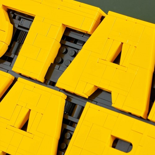Byggelegetøj Lego Star Wars logo - 700 dele (gul)