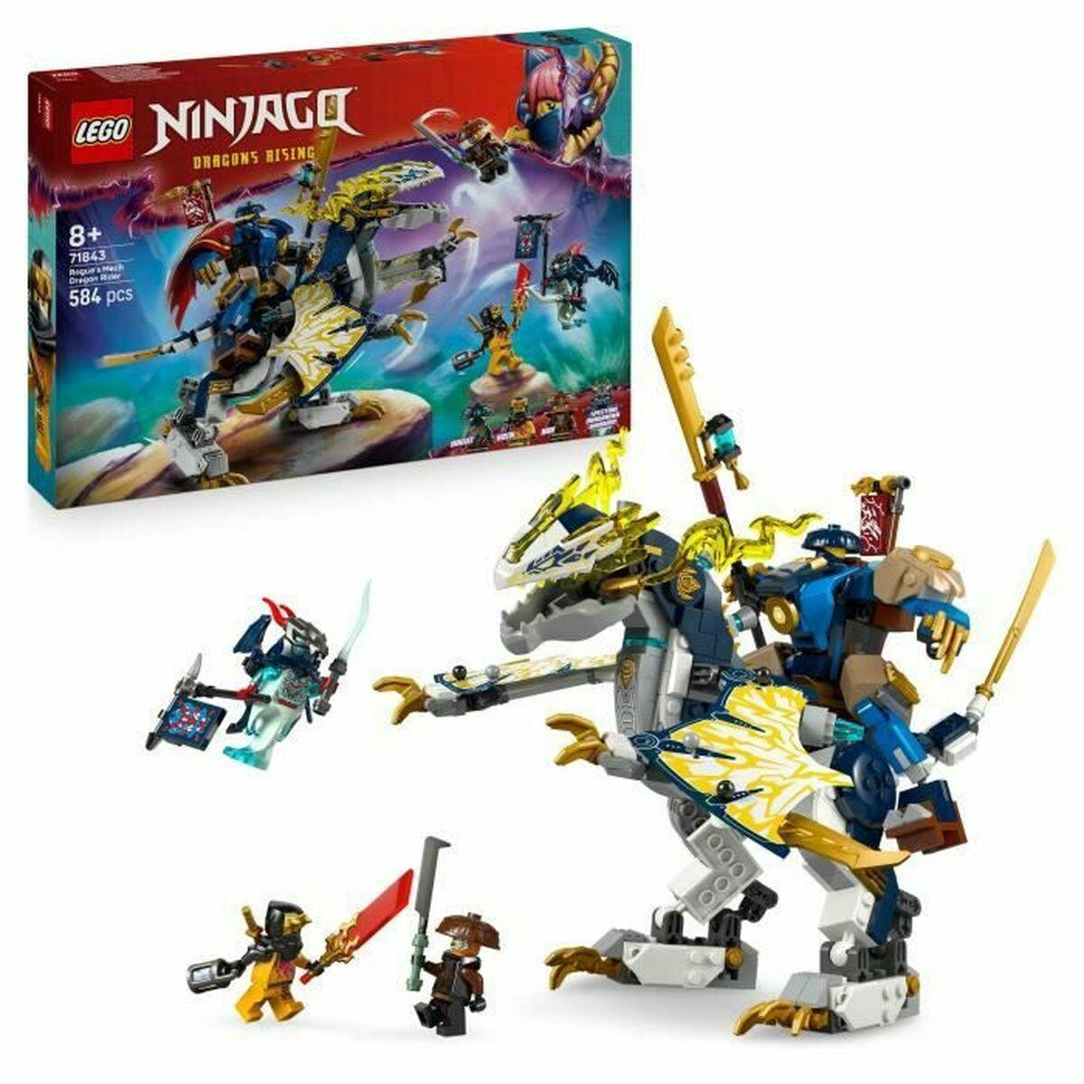 LEGO NINJAGO Drage og mech - byggeleg (584 dele)