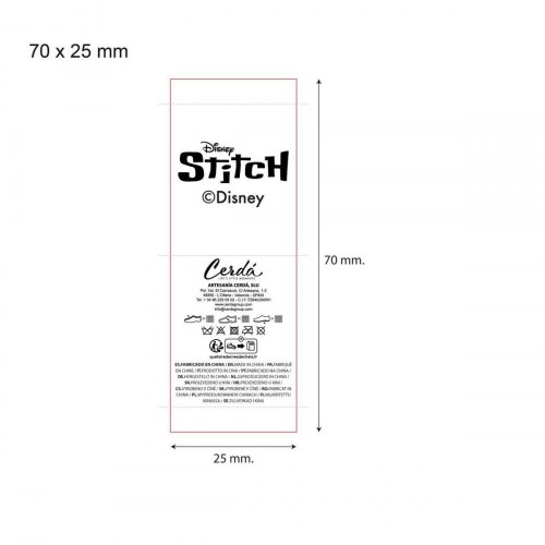 Hjemmesko til børn Stitch - blå, str. 30-31