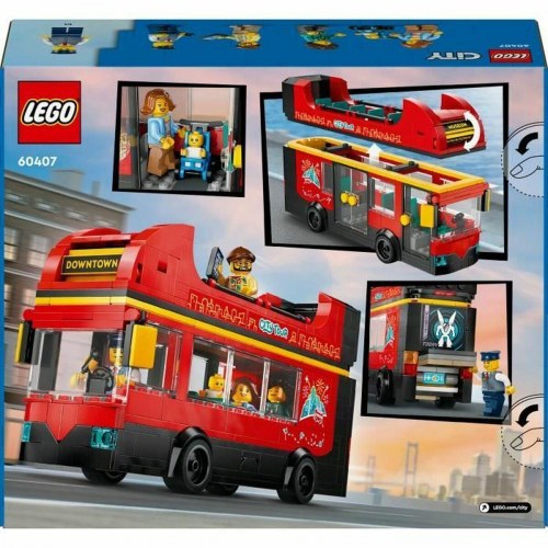 LEGO City 60407 - Sightseeingbus, multifarvet byggesæt