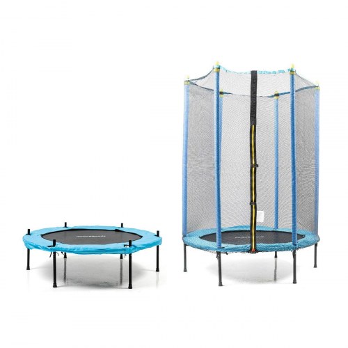 Trampolin til børn med sikkerhedsnet - Zuply, Ø140 cm