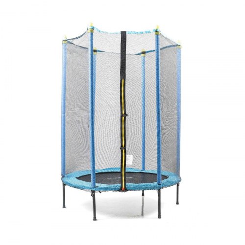 Trampolin til børn med sikkerhedsnet - Zuply, Ø140 cm