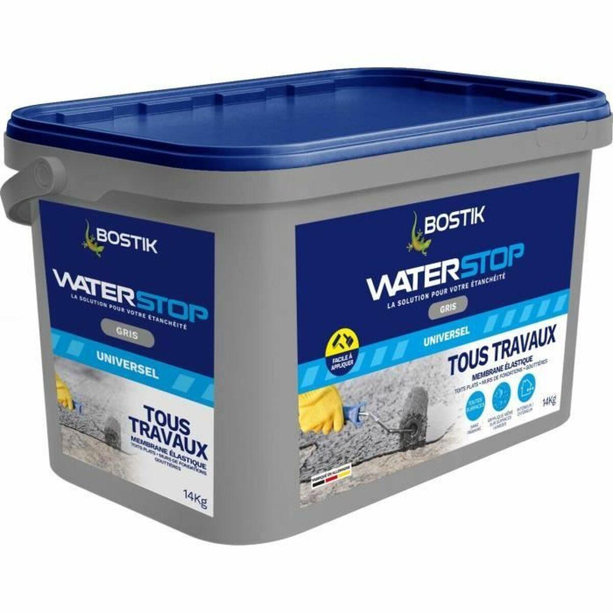Bostik Waterstop silikone - grå, 14 kg