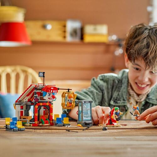 LEGO byggesæt - One Piece Buggy-klovnens Grand Chase (8+)