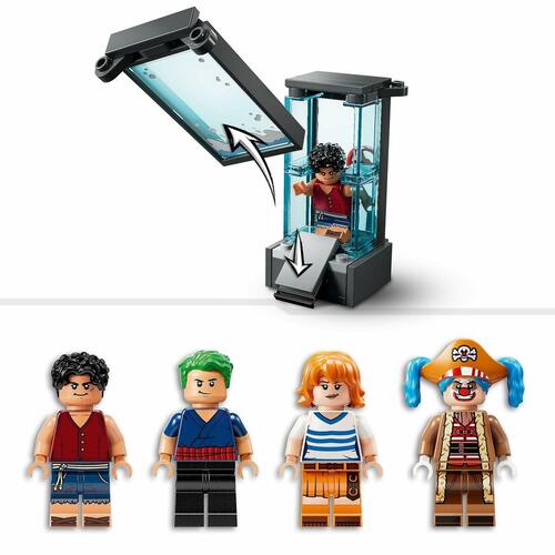 LEGO byggesæt - One Piece Buggy-klovnens Grand Chase (8+)