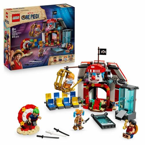 LEGO byggesæt - One Piece Buggy-klovnens Grand Chase (8+)