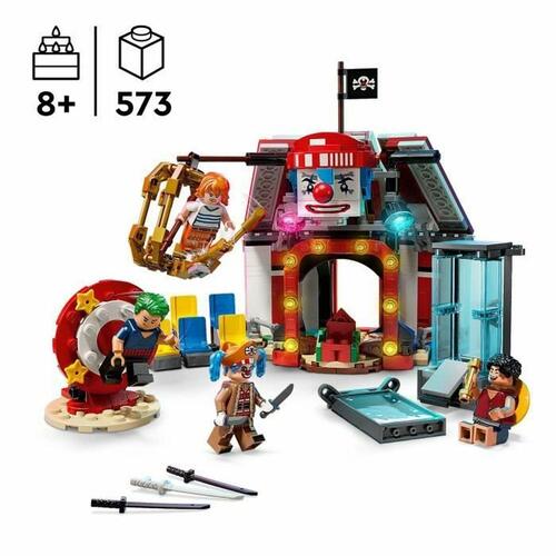 LEGO byggesæt - One Piece Buggy-klovnens Grand Chase (8+)
