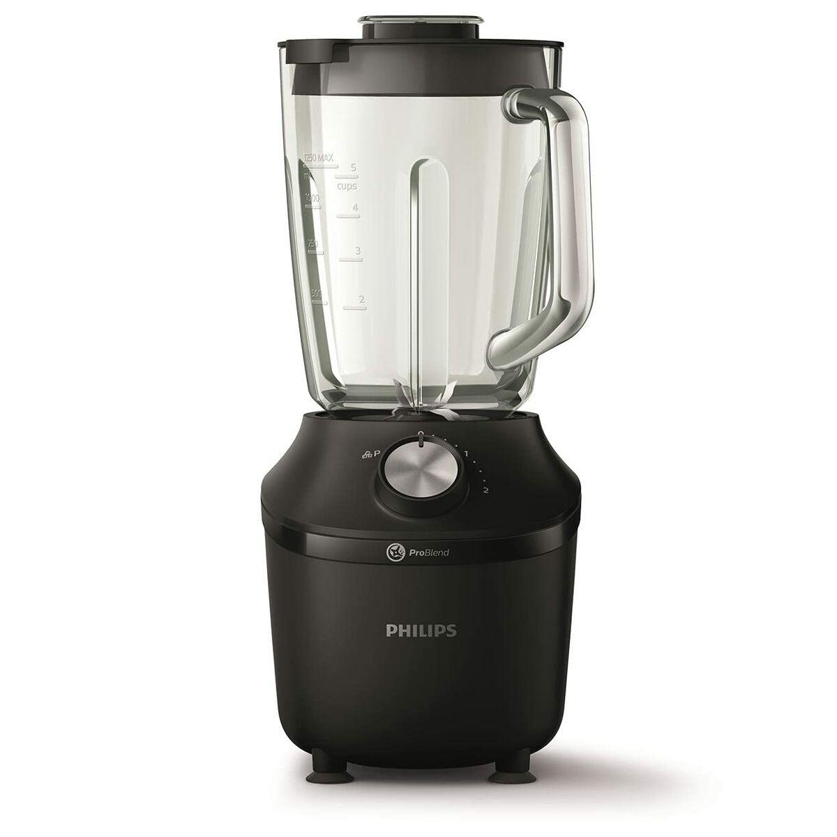 Blender med kande Philips 600 W 2 l - sort