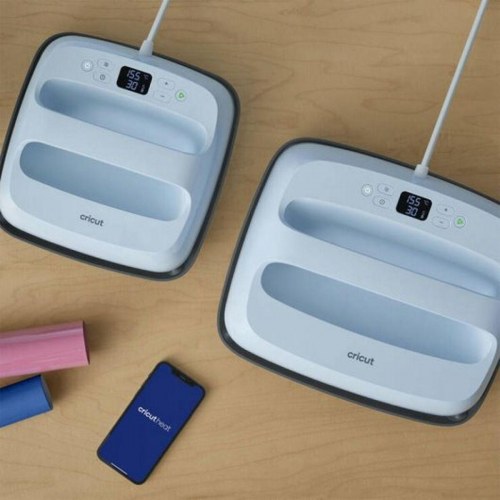 Cricut EasyPress 3 EU varmepresse - 23 × 23 cm, blå