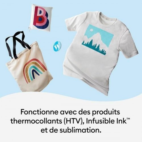 Cricut EasyPress 3 EU varmepresse - 23 × 23 cm, blå