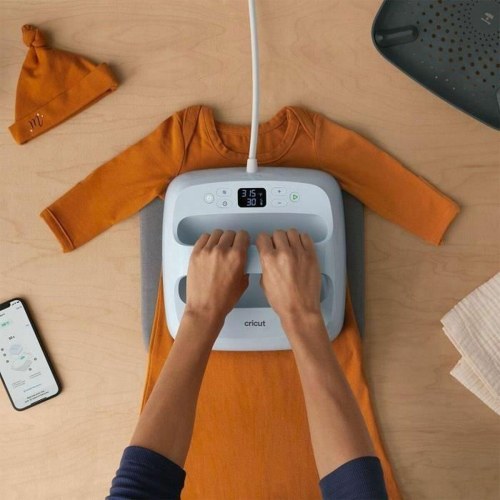 Cricut EasyPress 3 EU varmepresse - 23 × 23 cm, blå