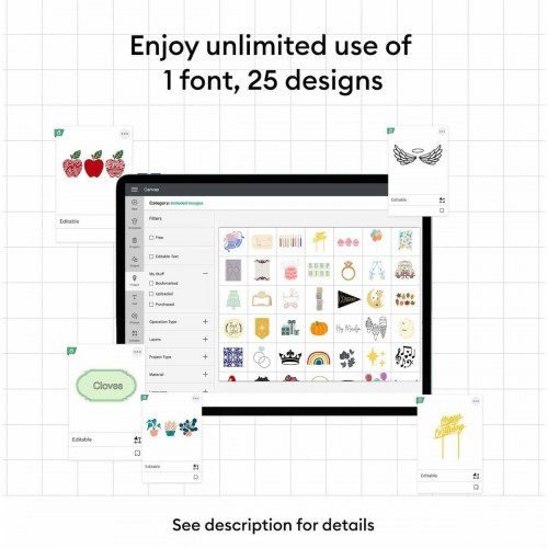 Skæremaskine til scrapbooking Cricut Maker 4 - grå