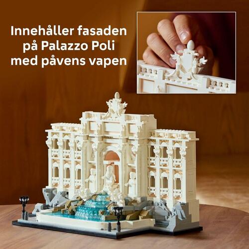 Lego Architecture 21062 Fontana di Trevi - Roma byggesæt (18+)