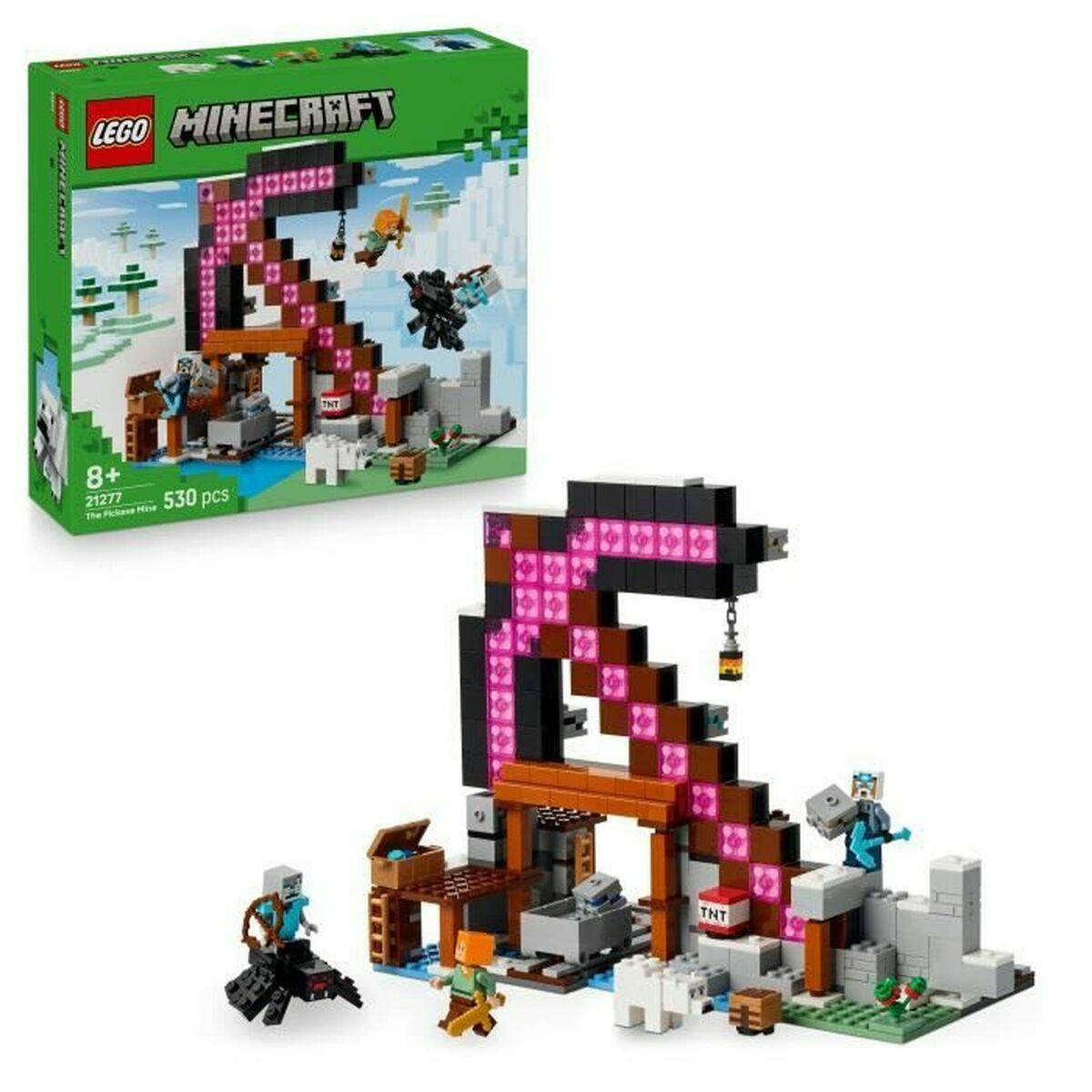 Byggesæt Lego Minecraft 21277 - The Pickaxe Mine (530 dele)