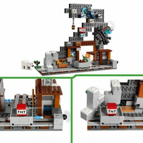 Byggesæt Lego Minecraft 21277 - The Pickaxe Mine (530 dele)