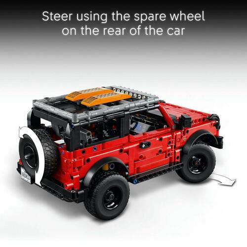 Lego Technic Ford Bronco SUV - byggesæt, 943 dele