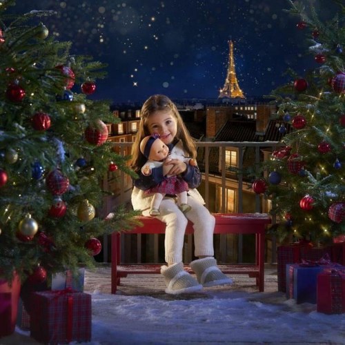 Corolle babydukke - blød krop og sovende øjne