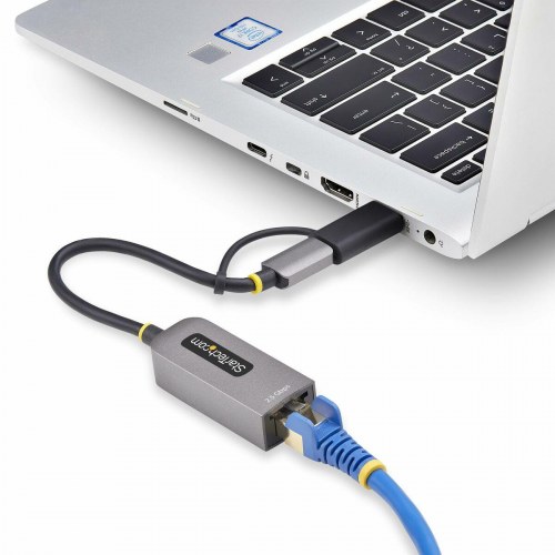 USB til Ethernet adapter USB‑C/USB 3.2 - StarTech (grå)