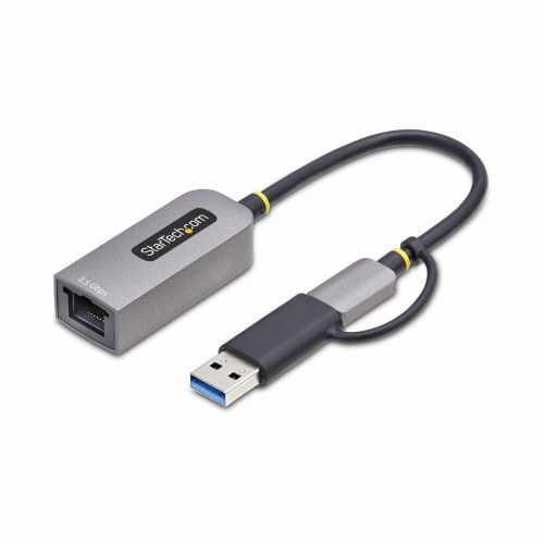 USB til Ethernet adapter USB‑C/USB 3.2 - StarTech (grå)
