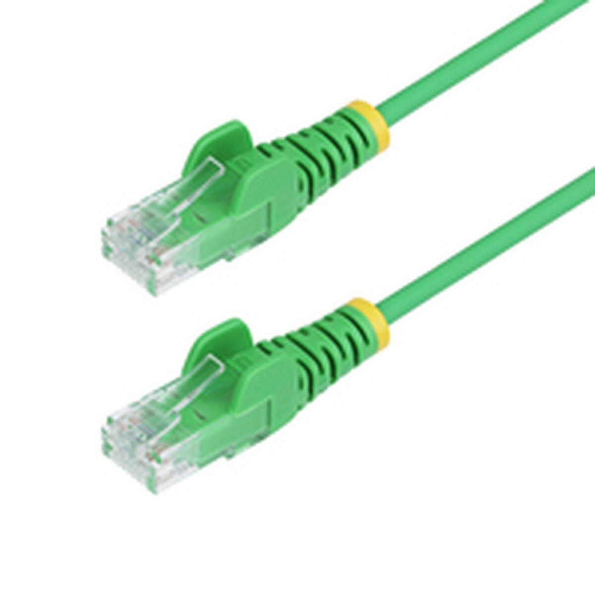 StarTech.com 15m Green Slim CAT6 Ethernet Cable Snagless 28AWG LSZH - patch cable - 15 m - green - Grøn - 15m