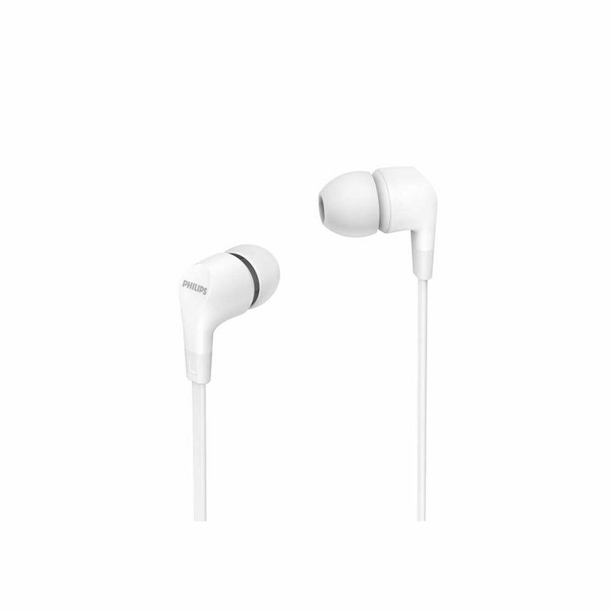 Philips TAE1105WT/00 in-ear høretelefoner - hvid, 3,5 mm billede