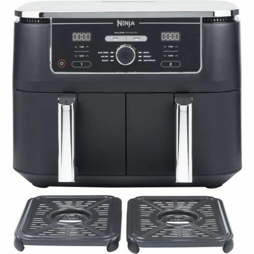 Ninja AF400EU airfryer - 7,6 l, 2 skuffer, 2.470 W - sort