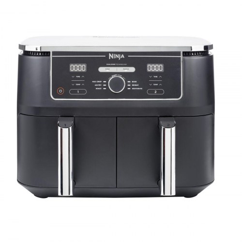 Ninja AF400EU airfryer - 7,6 l, 2 skuffer, 2.470 W - sort