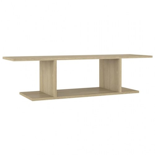 Væghængt tv-skab 103x30x26,5 cm - sonoma-eg