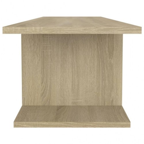 Væghængt tv-skab 103x30x26,5 cm - sonoma-eg
