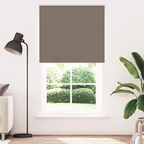 Mørklægningsrullegardin 125 x 230 cm - kaffefarvet