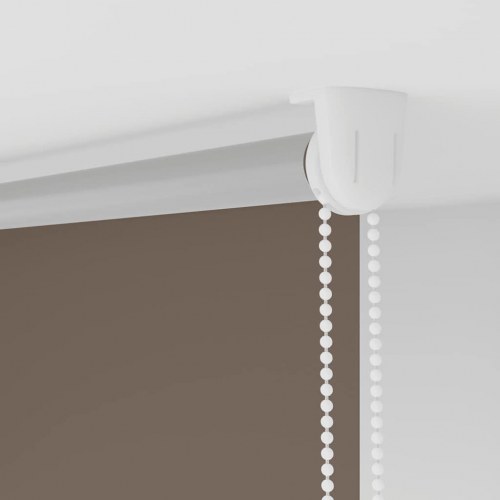 Rullegardin mørklægning 80×210 cm - kaffefarvet polyester