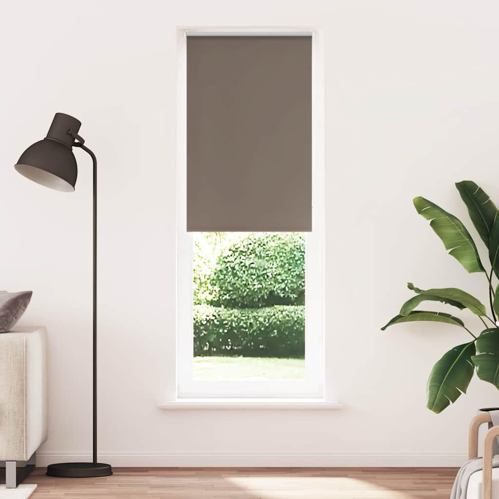 Mørklægnings-rullegardin 85×210 cm - polyester, kaffefarvet