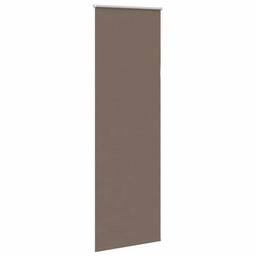 Rullegardin mørklægning 75×210 cm - kaffefarvet polyester