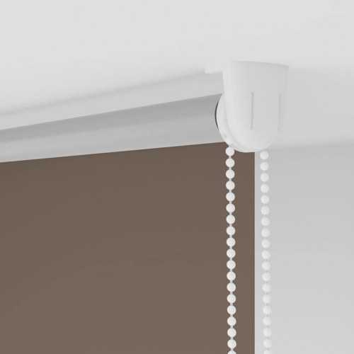 Rullegardin mørklægning 75×210 cm - kaffefarvet polyester