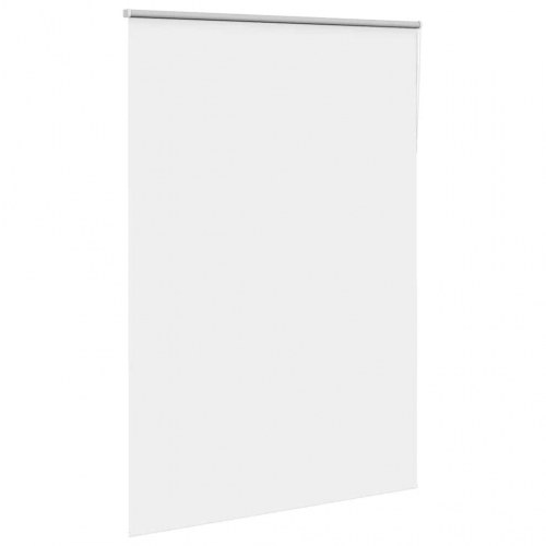 Mørklægningsrullegardin 150×230 cm - stofbredde 146,6 cm, hvid polyester